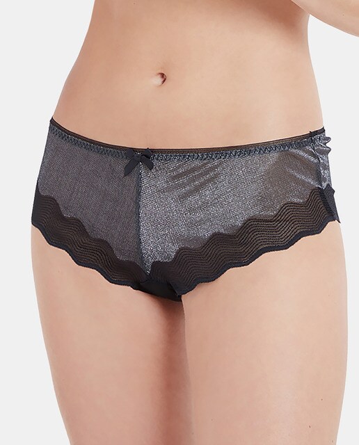 Culotte Variance con puntilla y lúrex