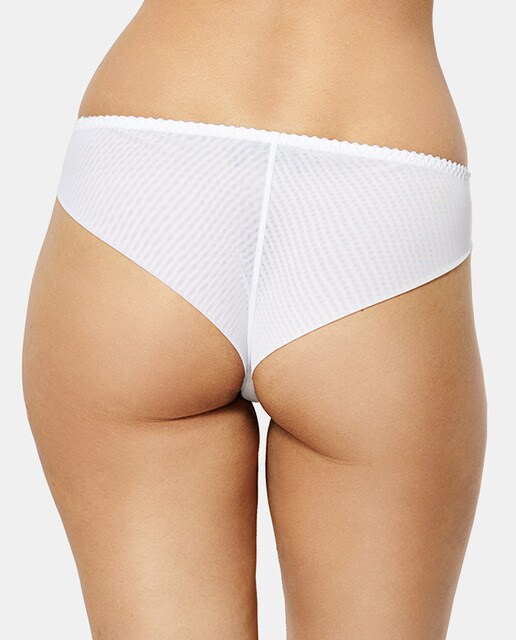 Tanga Arum Sans Complexe de renda com tira cruzada