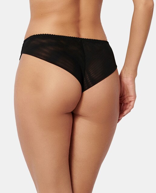 Tanga Arum Sans Complexe de encaje con tira cruzada