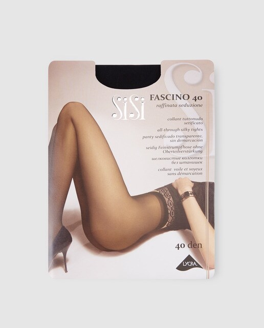 Panty Sisi de 40 deniers transparente