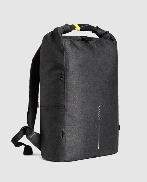 Mochila para el portátil antirrobo unisex XD Design Bobby Urban Lite en negro