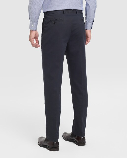 Chino de hombre Brooks Brothers slim azul