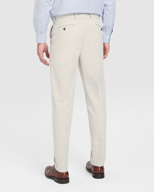 Chino de hombre Brooks Brothers slim beige