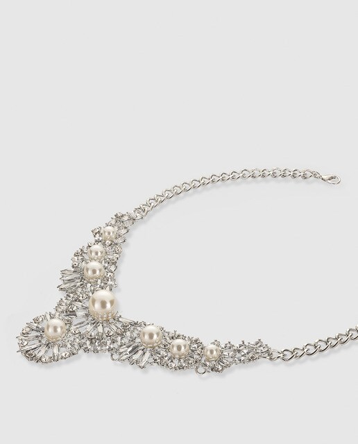 Collar El Corte Inglés con piedras y cristales