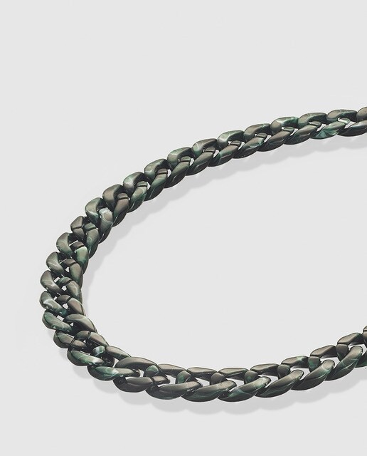 Collar El Corte Inglés largo en verde