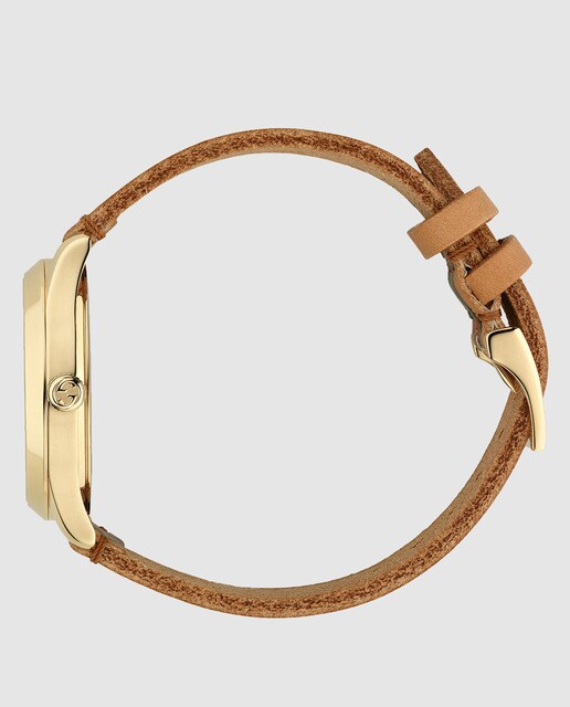Reloj de mujer Gucci Timeless YA1264077 de piel camel