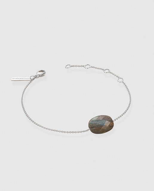 Pulsera de oro Friandise con labradorita Morganne Bello