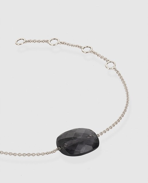 Pulsera de oro Friandise con ónix Morganne Bello