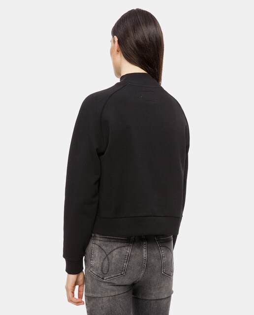 Sudadera de mujer Calvin Klein Jeans con logo y cuello alto