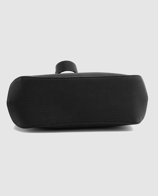 Bolso de mano pequeño de fiesta Abbacino en negro con boquilla