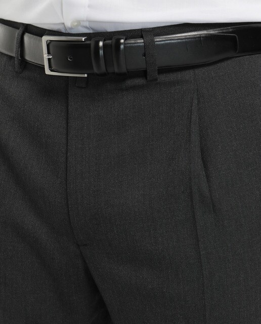 Pantalón de vestir de hombre Dustin regular gris tallas grandes