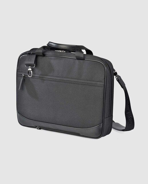 Portadocumentos de hombre Guy Laroche en negro con cremallera