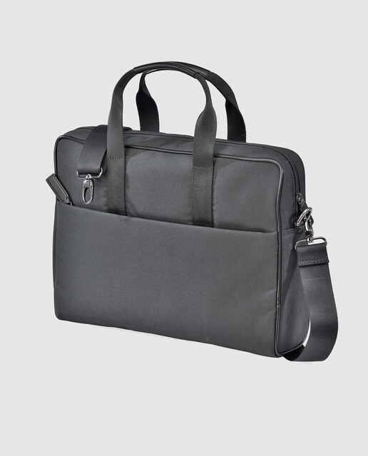 Portadocumentos de hombre Guy Laroche en negro liso