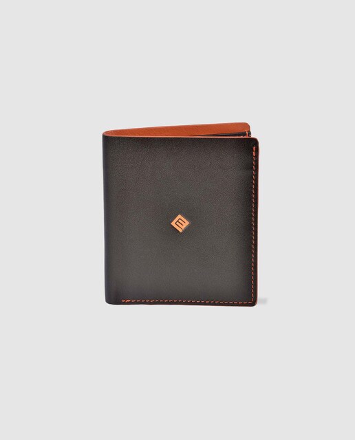 Cartera vertical de hombre Emidio Tucci de piel en marrón