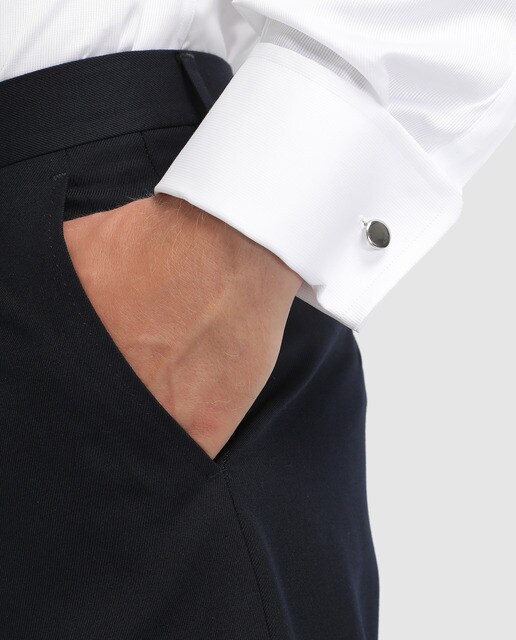 Camisa de hombre Olimpo classic lisa blanca