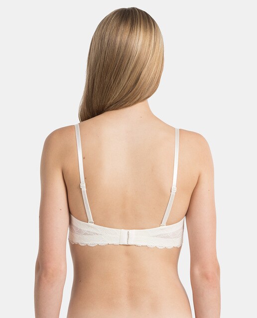 Sujetador Seductive Comfort Calvin Klein balconette con aros y tirantes regulables multiposición