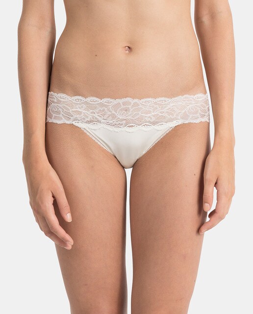 Braga bikini Seductive Comfort Calvin Klein con encaje floral