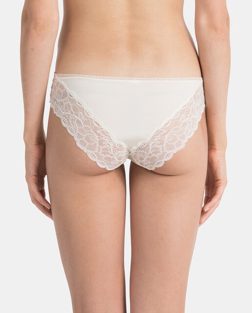 Braga bikini Seductive Comfort Calvin Klein con encaje floral