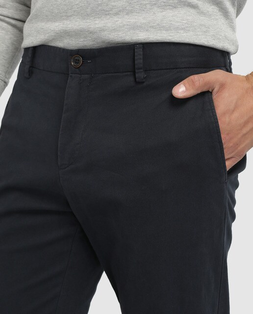 Chino de hombre Tommy Tailored slim azul marino