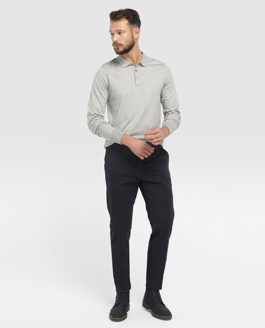 Chino de hombre Tommy Tailored slim azul marino