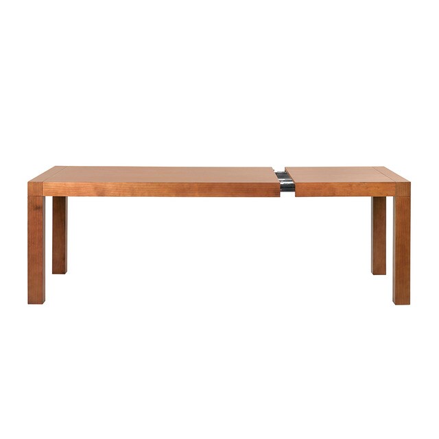Mesa extensible de pino con acabado cerezo Opra El Corte Inglés