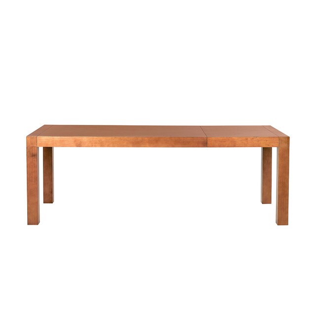 Mesa extensible de pino con acabado cerezo Opra El Corte Inglés