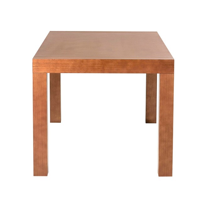 Mesa extensible de pino con acabado cerezo Opra El Corte Inglés