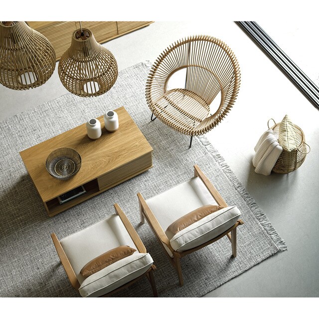 Mesa de centro de roble Putney Room - El Corte Inglés