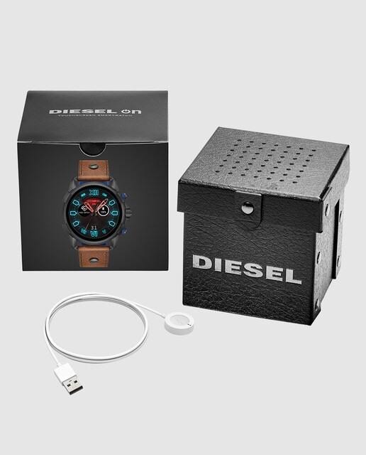 Smartwatch Diesel Full Guard 2.5 DZT 2009 4ª Generación de piel marrón