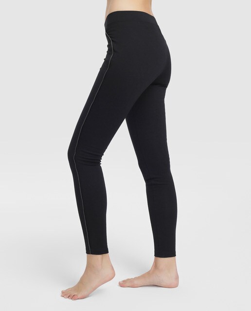 Leggings Hue pretas e lisas