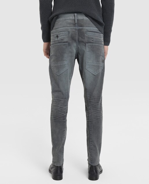 Vaquero de hombre G-Star Raw skinny gris oscuro