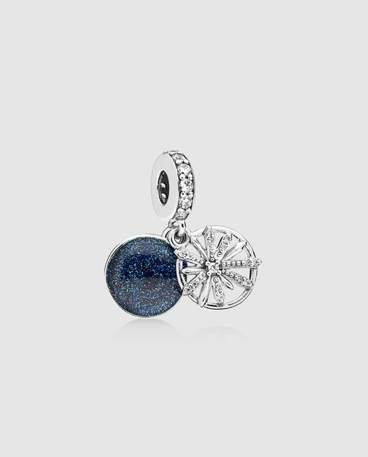 Charm Pandora Colgante Pandora Deseos Deslumbrantes de plata y esmalte