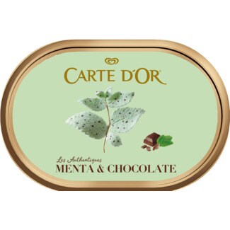Carte D'or Gelado de Menta com Chocolate embalagem 1000 ml