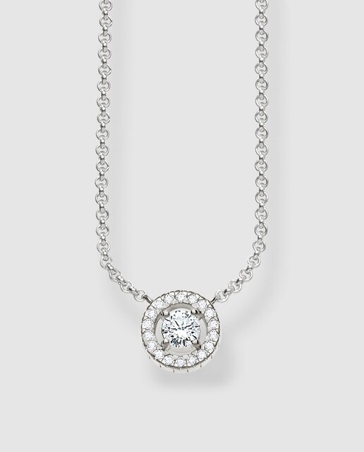 Collar Thomas Sabo Light of Luna de plata y circonitas