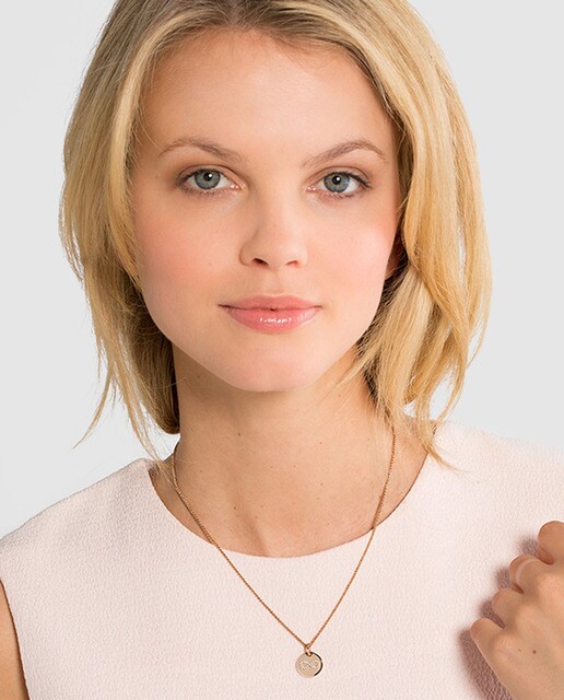 Colgante Thomas Sabo Infinity de plata rosa y circonitas