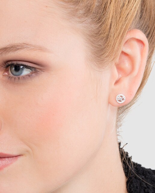 Pendientes Thomas Sabo Light of Luna de plata con circonitas