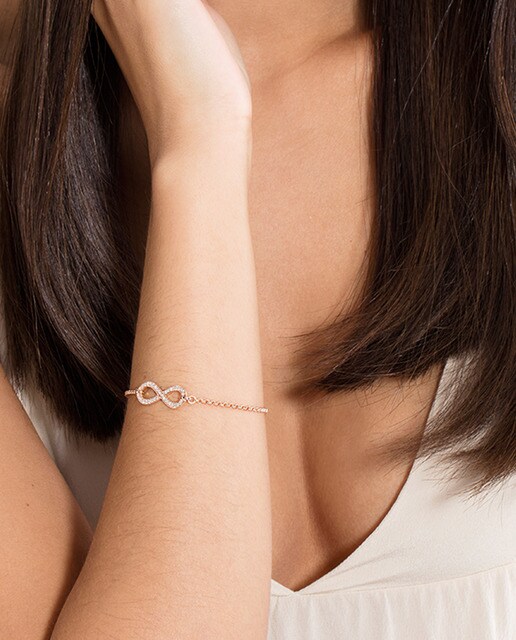 Pulsera Thomas Sabo Infinity de plata y circonitas blancas