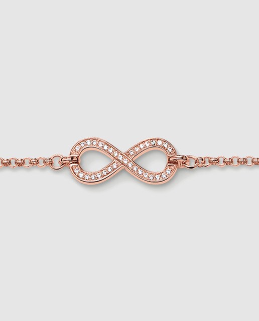 Pulsera Thomas Sabo Infinity de plata y circonitas blancas
