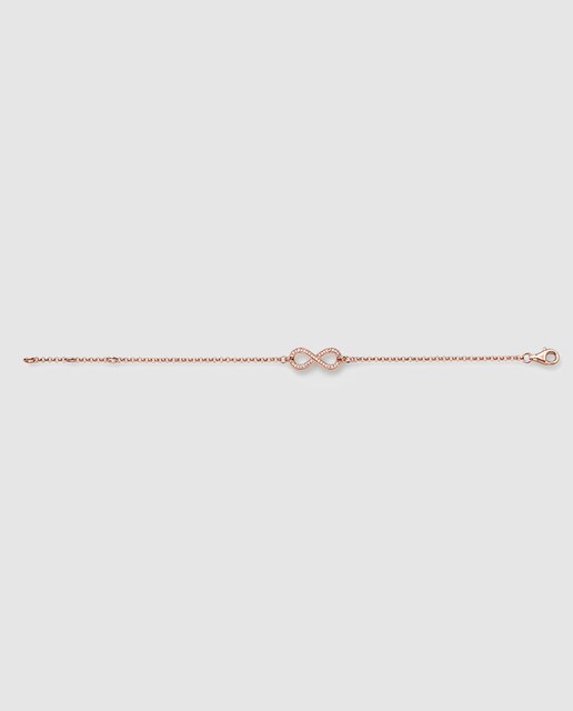 Pulsera Thomas Sabo Infinity de plata y circonitas blancas