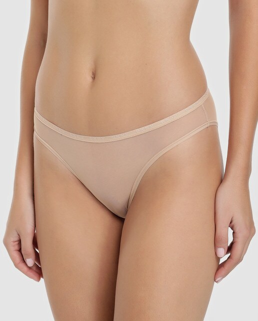 Braga Mesh Dkny de tul liso