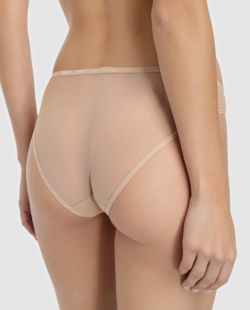 Braga Mesh Dkny de tul liso