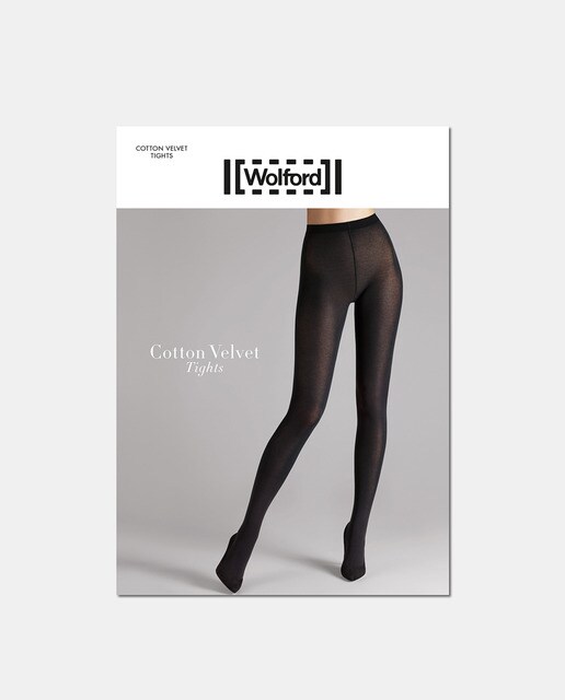 Panty Wolford de algodón opaco
