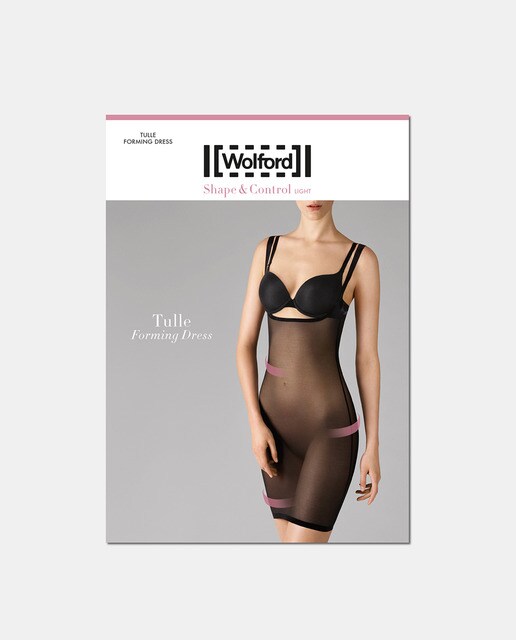 Vestido modeador Wolford corta con tirantes