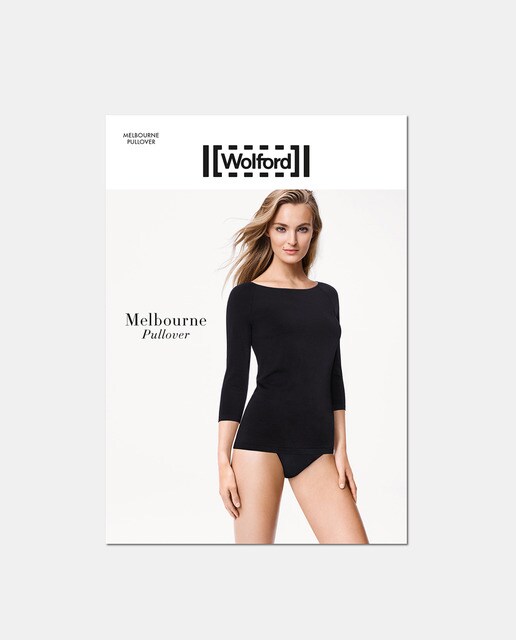 Camiseta interior de mujer Worlford lisa con manga francesa
