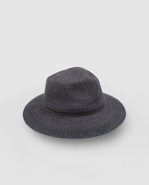 Sombrero de mujer Southern Cotton gris de punto