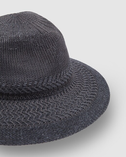 Sombrero de mujer Southern Cotton gris de punto