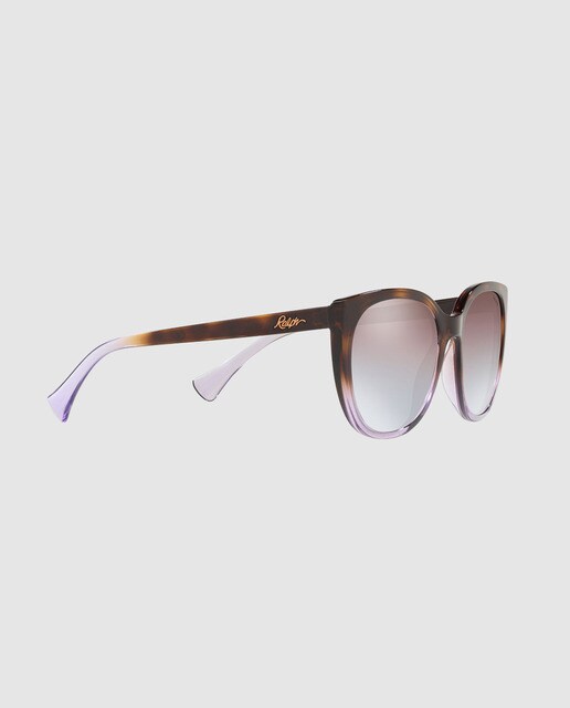 Gafas de sol de mujer Ralph Lauren inyectadas con montura degradada