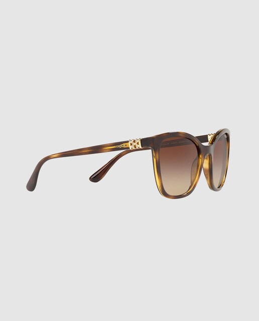 Gafas de sol de mujer Vogue con montura inyectada de mariposa en habana marrón