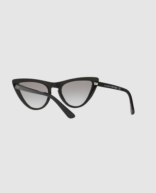 Gafas de sol de mujer cat eye Vogue de acetato en negro