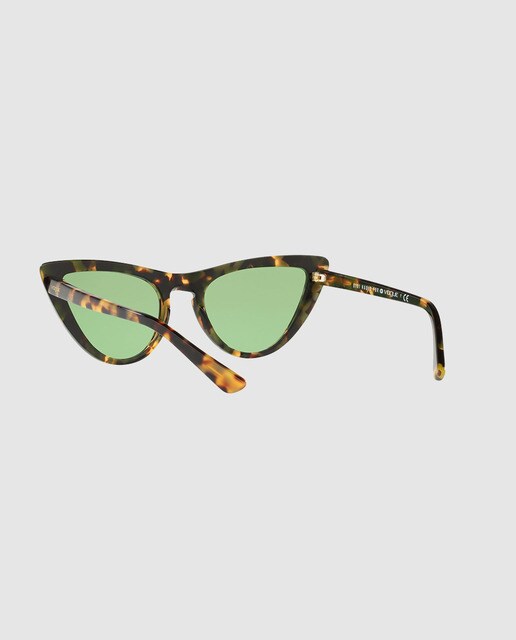 Gafas de sol de mujer cat eye Vogue de acetato en habana marrón